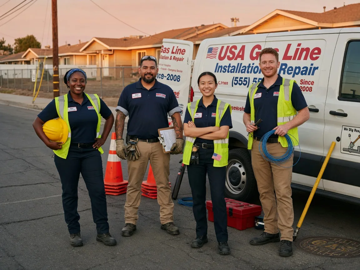 Gas Line Installation company in Woody, CA